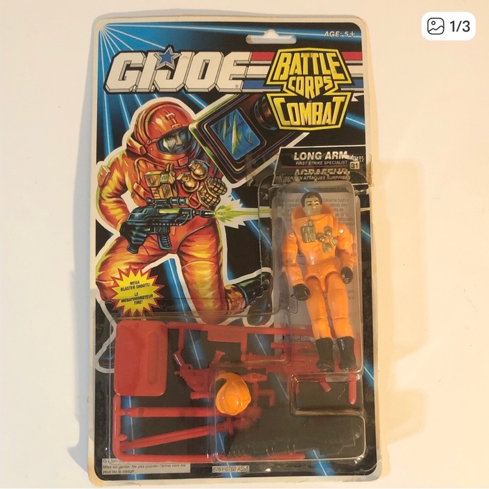 GI Joe Vintage Battle Corps Combat Action Figure